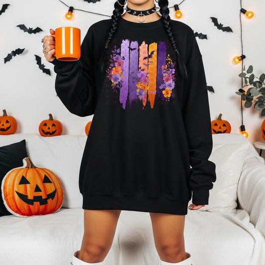 Spooky Halloween Brushstroke
