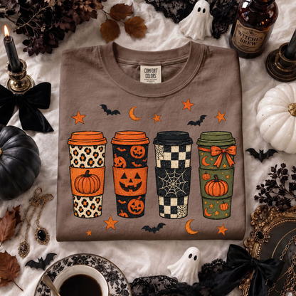 Spooky Pumpkin Cups