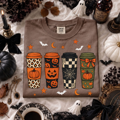 Spooky Pumpkin Cups