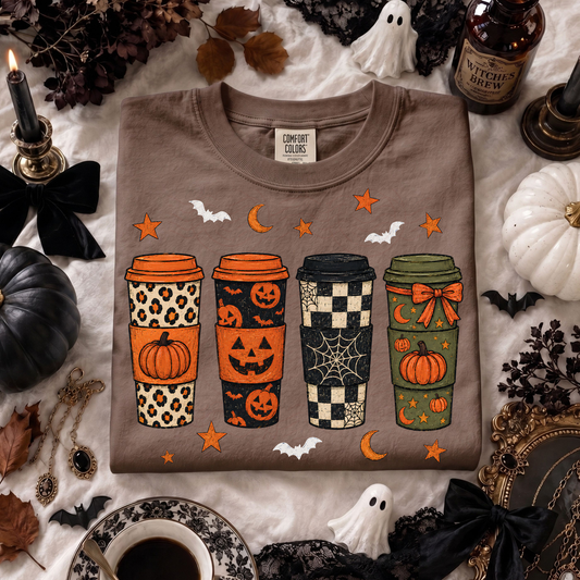 Spooky Pumpkin Cups