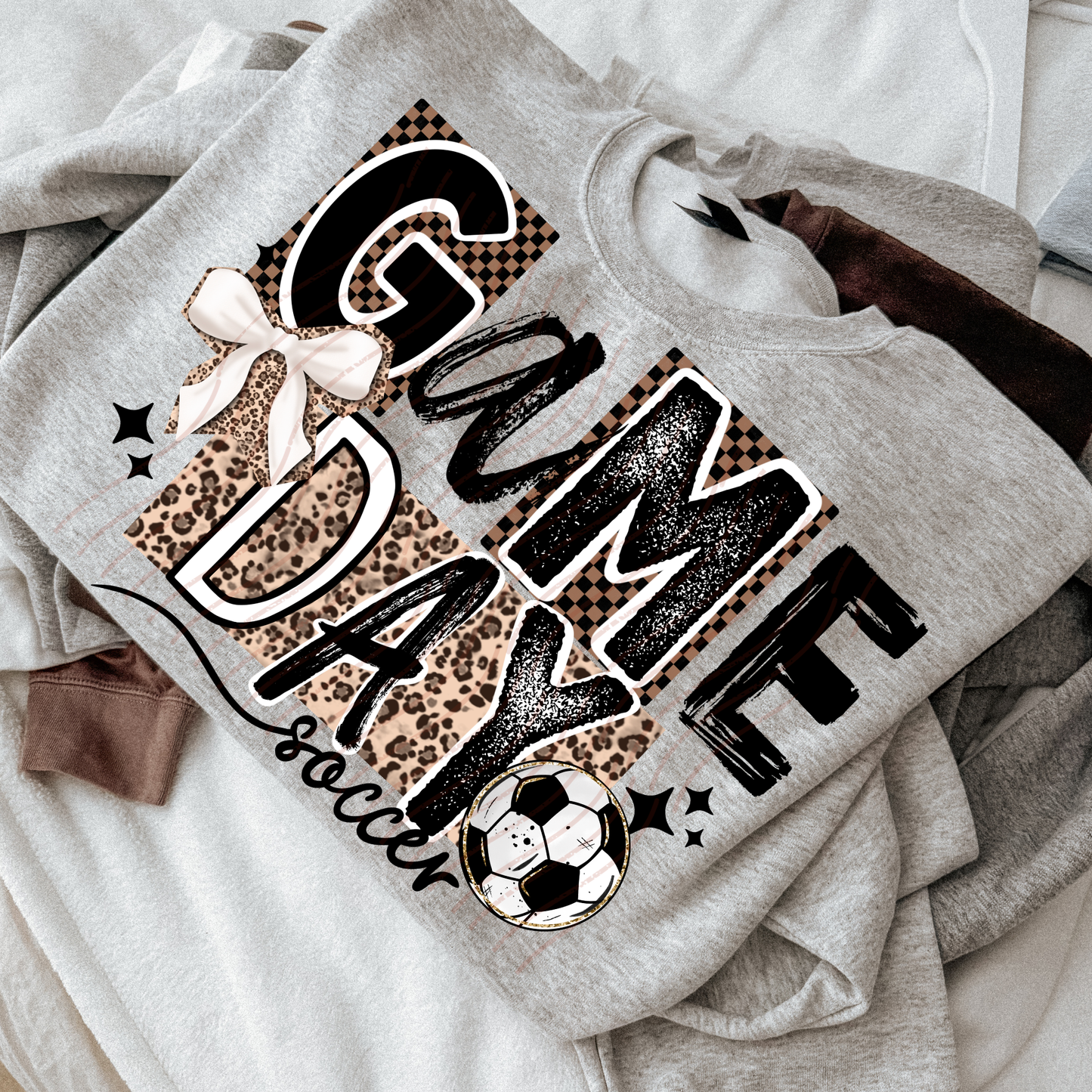 Sports Game Day Leopard