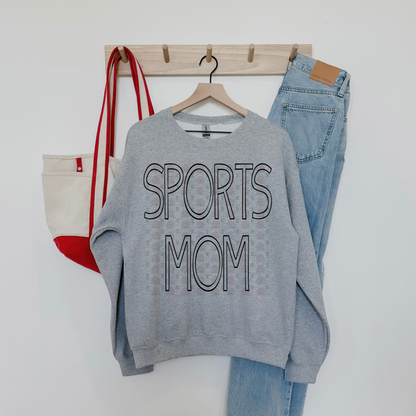 Sports Mom Simple Outline