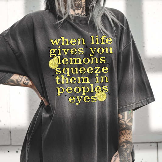 Squeeze Them In Peoples Eyes