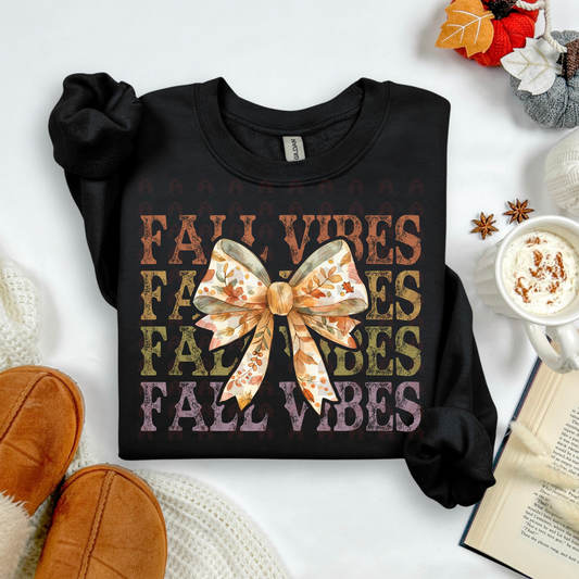 Stacked Fall Vibes With Bow