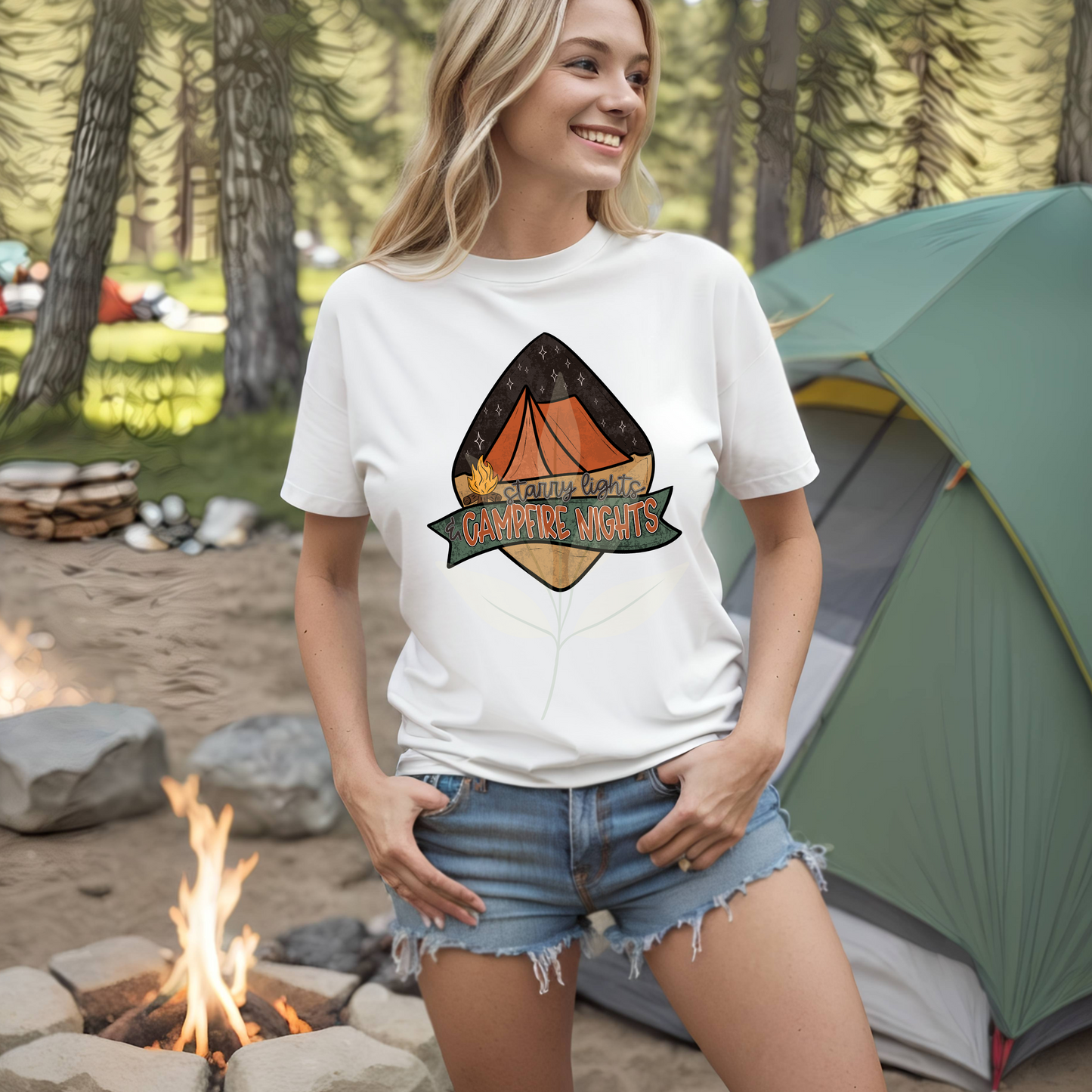 Starry Lights Campfire Nights
