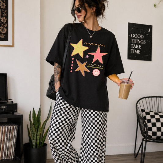 Stars And Doodles