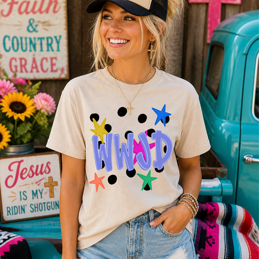 Stars And Dots WWJD