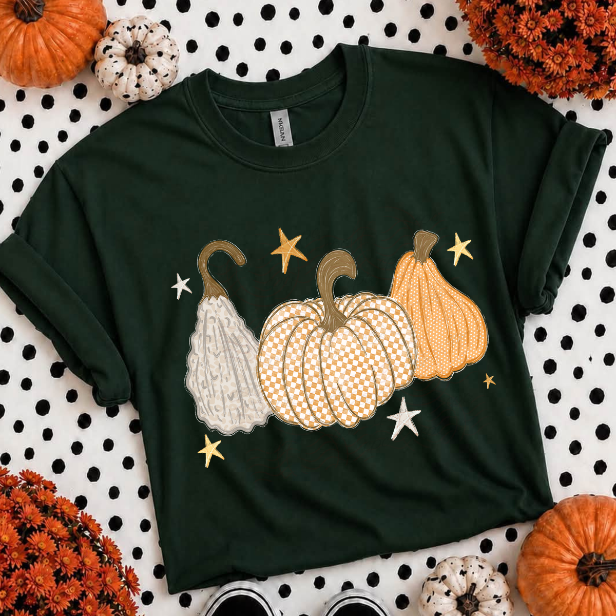 Stars And Wacky Pumpkins