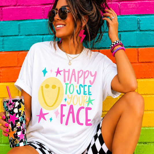 Stars Happy To See Your Face