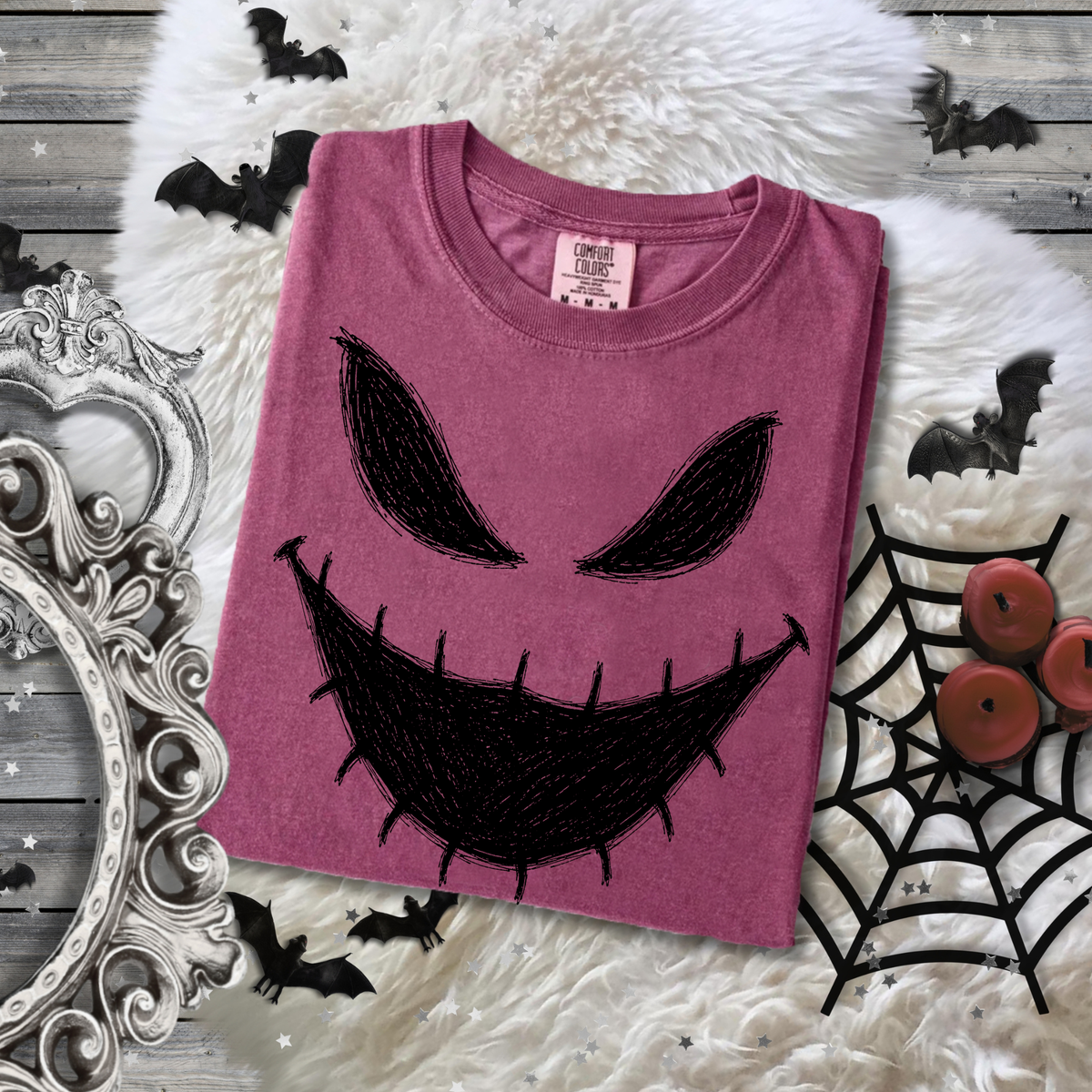 Stitched Evil Face