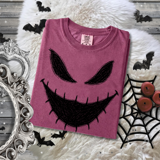 Stitched Evil Face