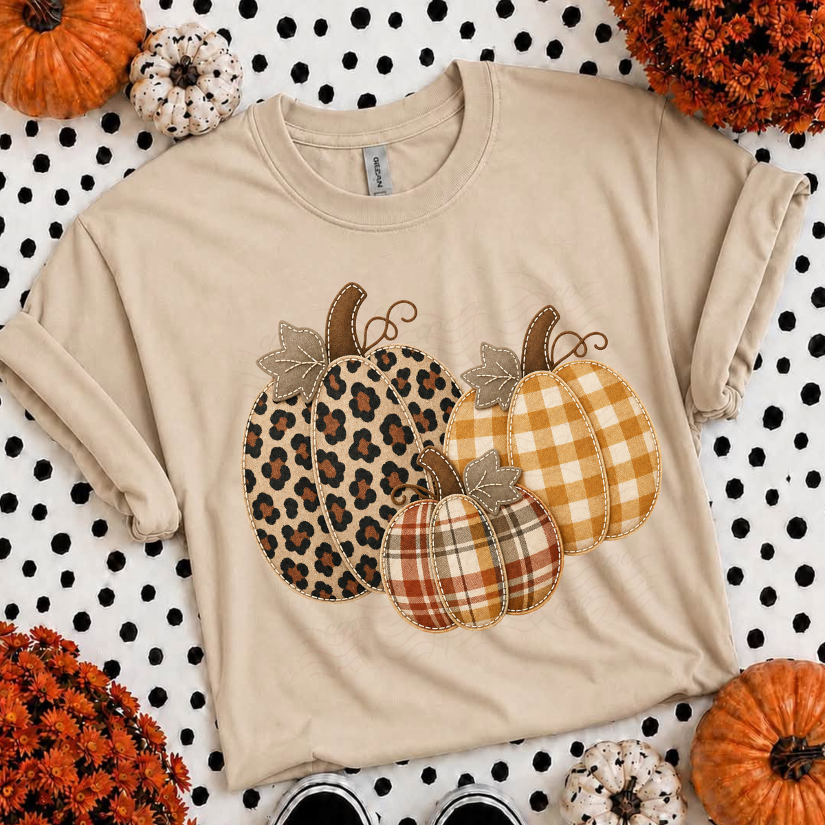Stitched Patterned Pumpkins