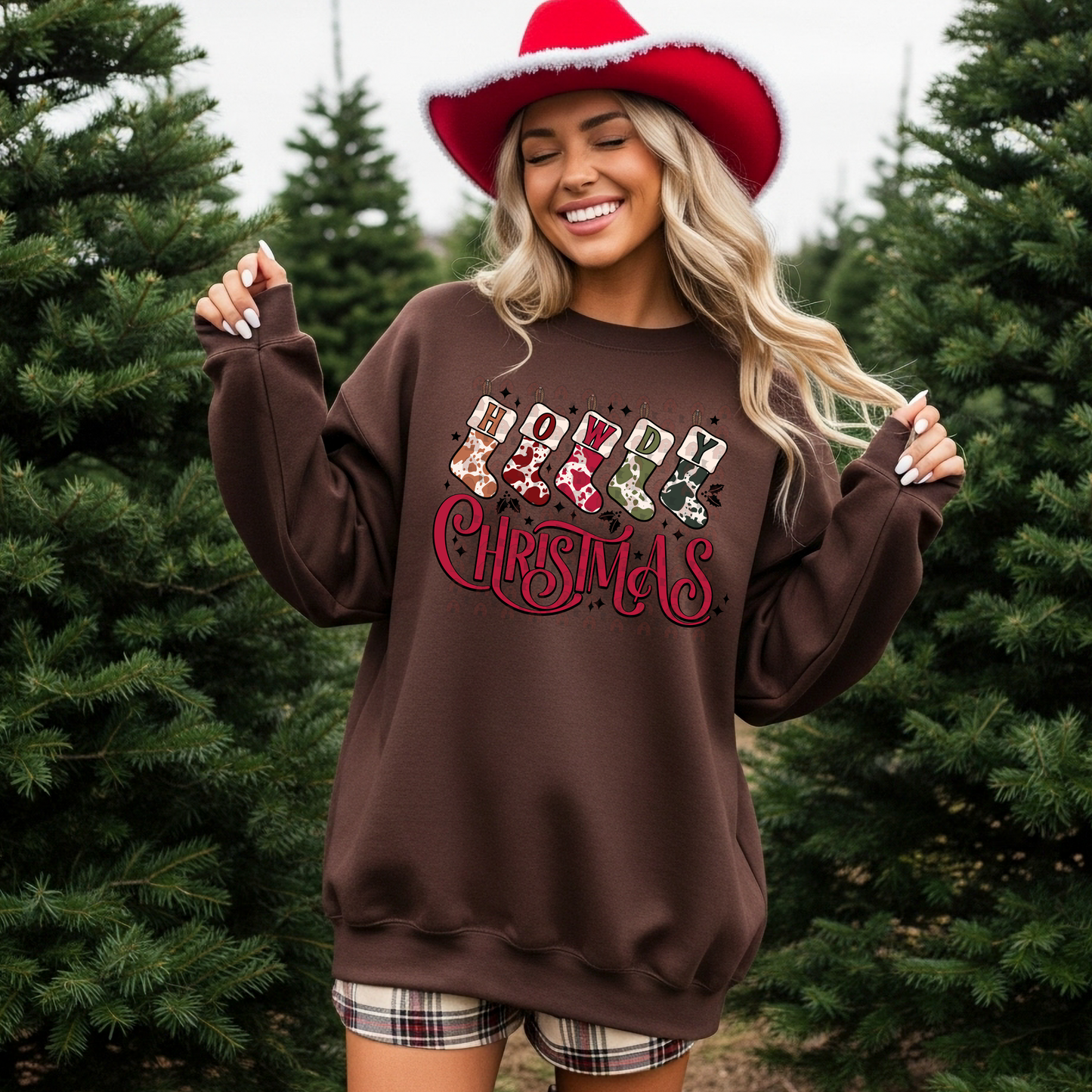 Stockings Howdy Christmas