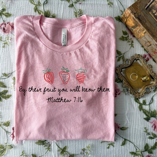 Strawberries By Their Fruit