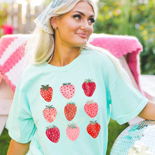 Strawberries Grid