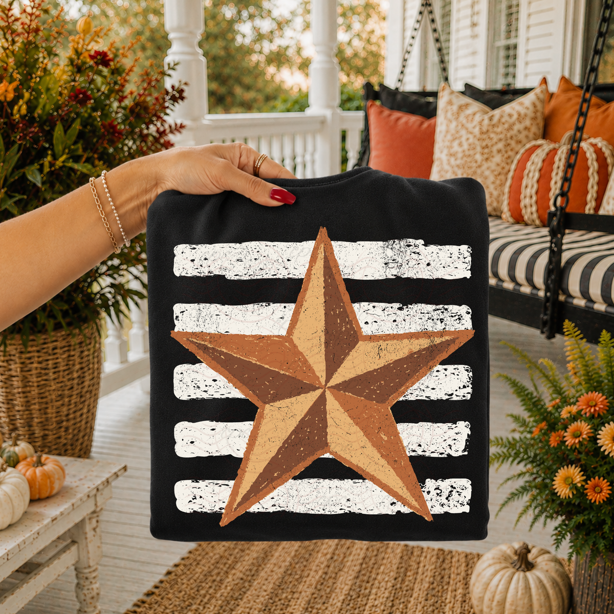 Striped Barn Star