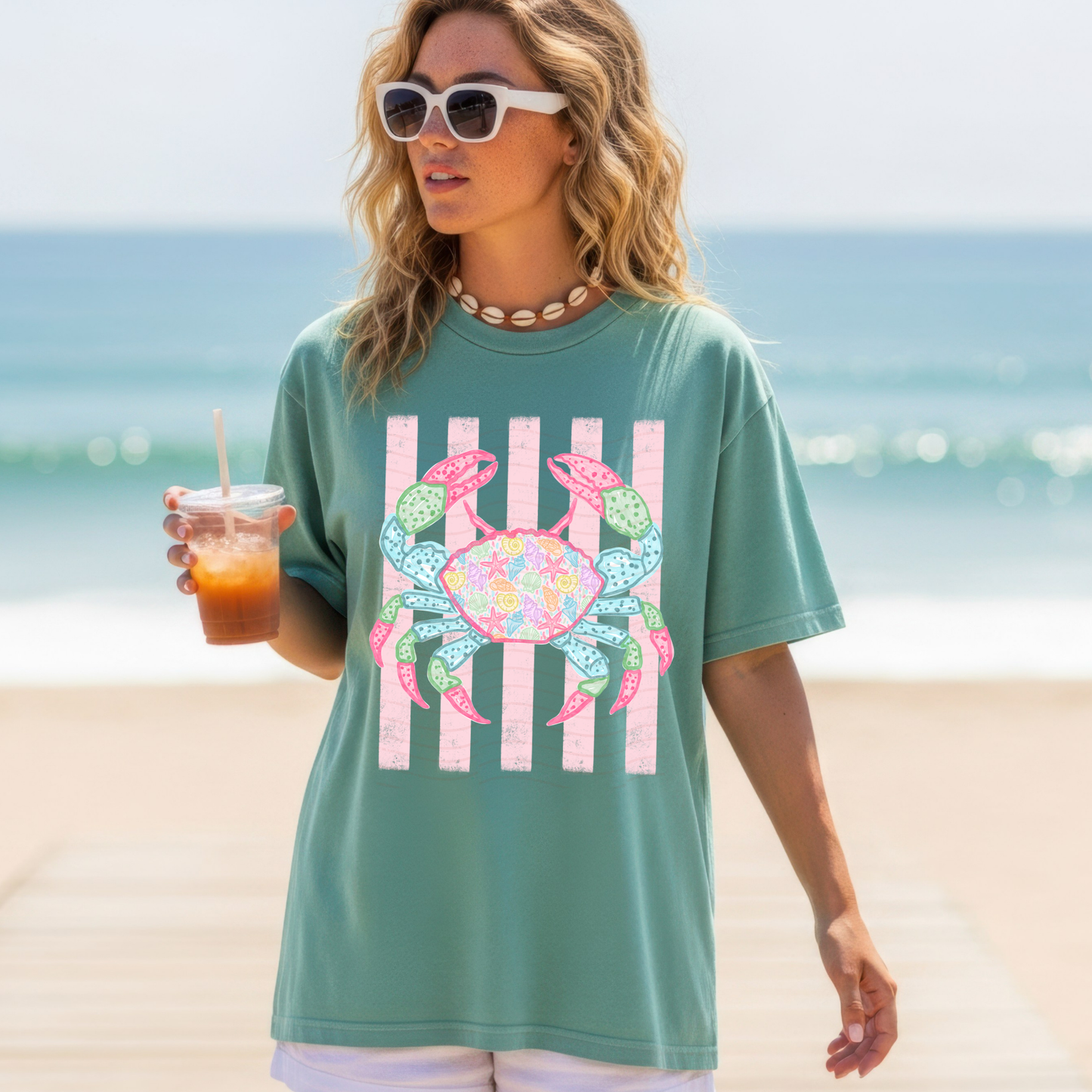 Striped Pastel Crabby