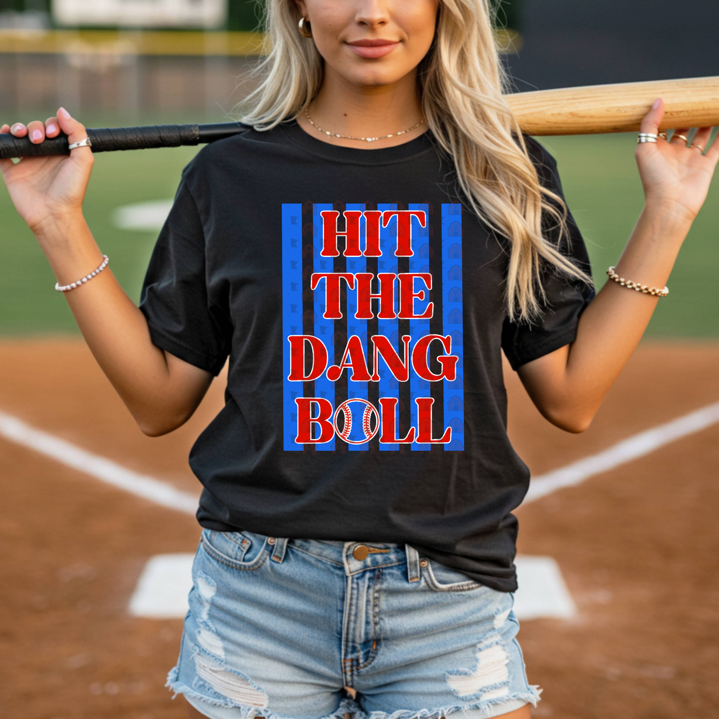 Stripes Hit The Dang Ball