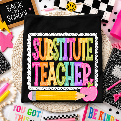 Dotted Frame Grades And School Professions