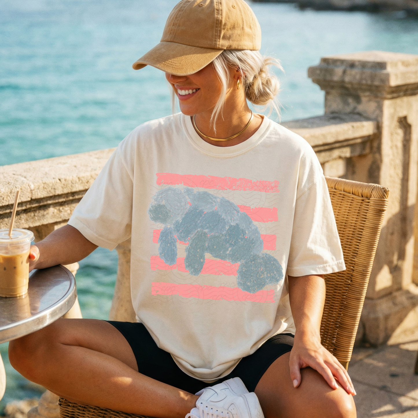 Summer Stripe Manatee