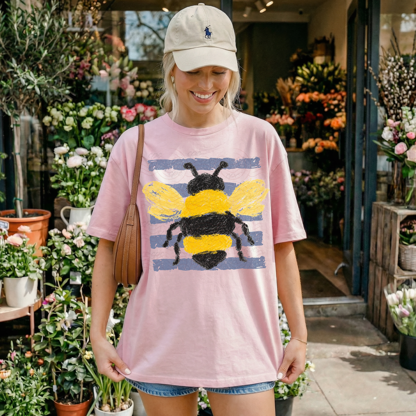 Summer Stripes Bumble Bee