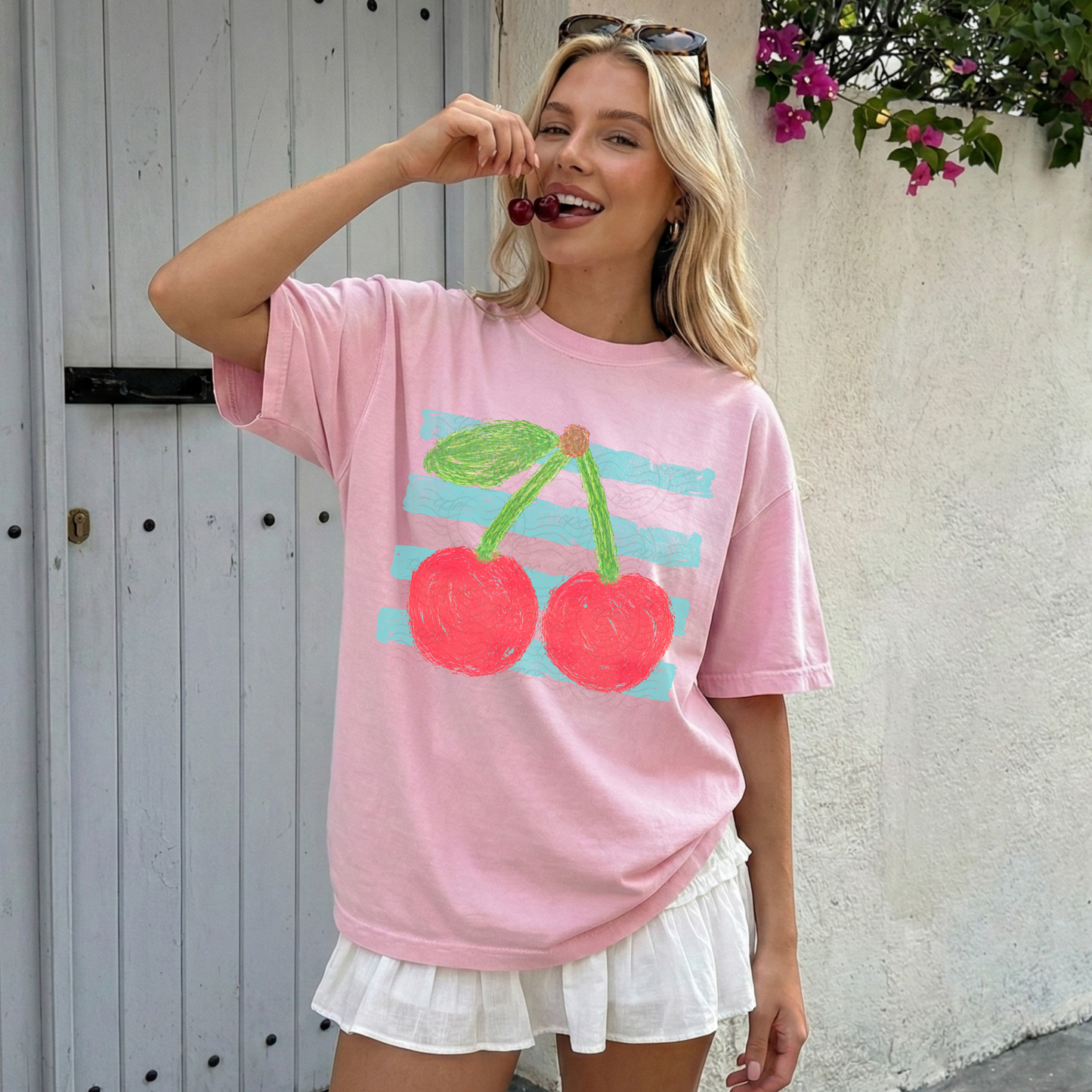 Summer Stripes Cherries