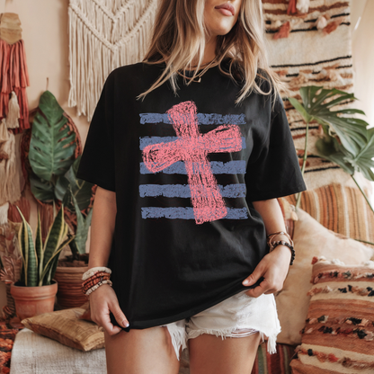 Summer Stripes Cross