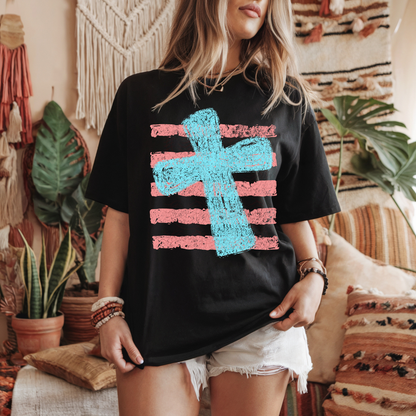 Summer Stripes Cross