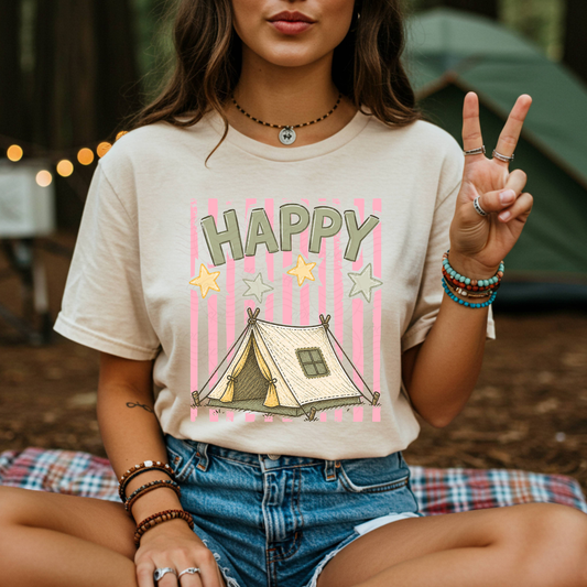 Summer Stripes Happy Camp
