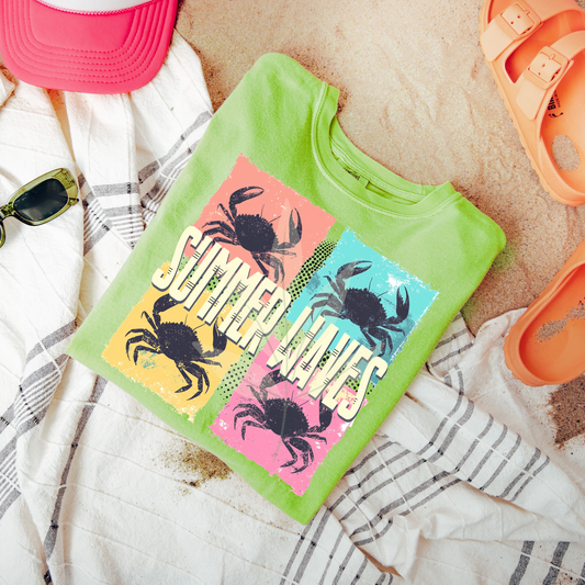 Summer Waves Crabs