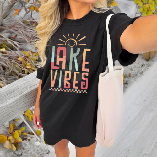 Sun Retro Lake Vibes