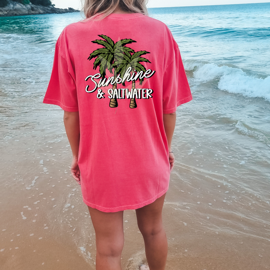 Sunshine And Saltwater Palms
