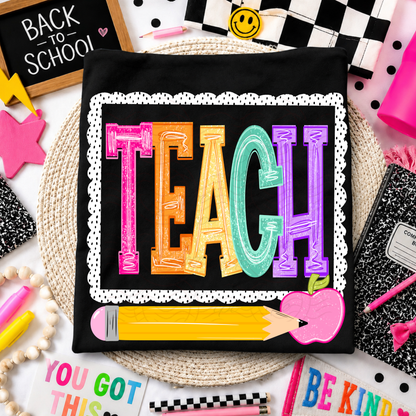 Dotted Frame Grades And School Professions