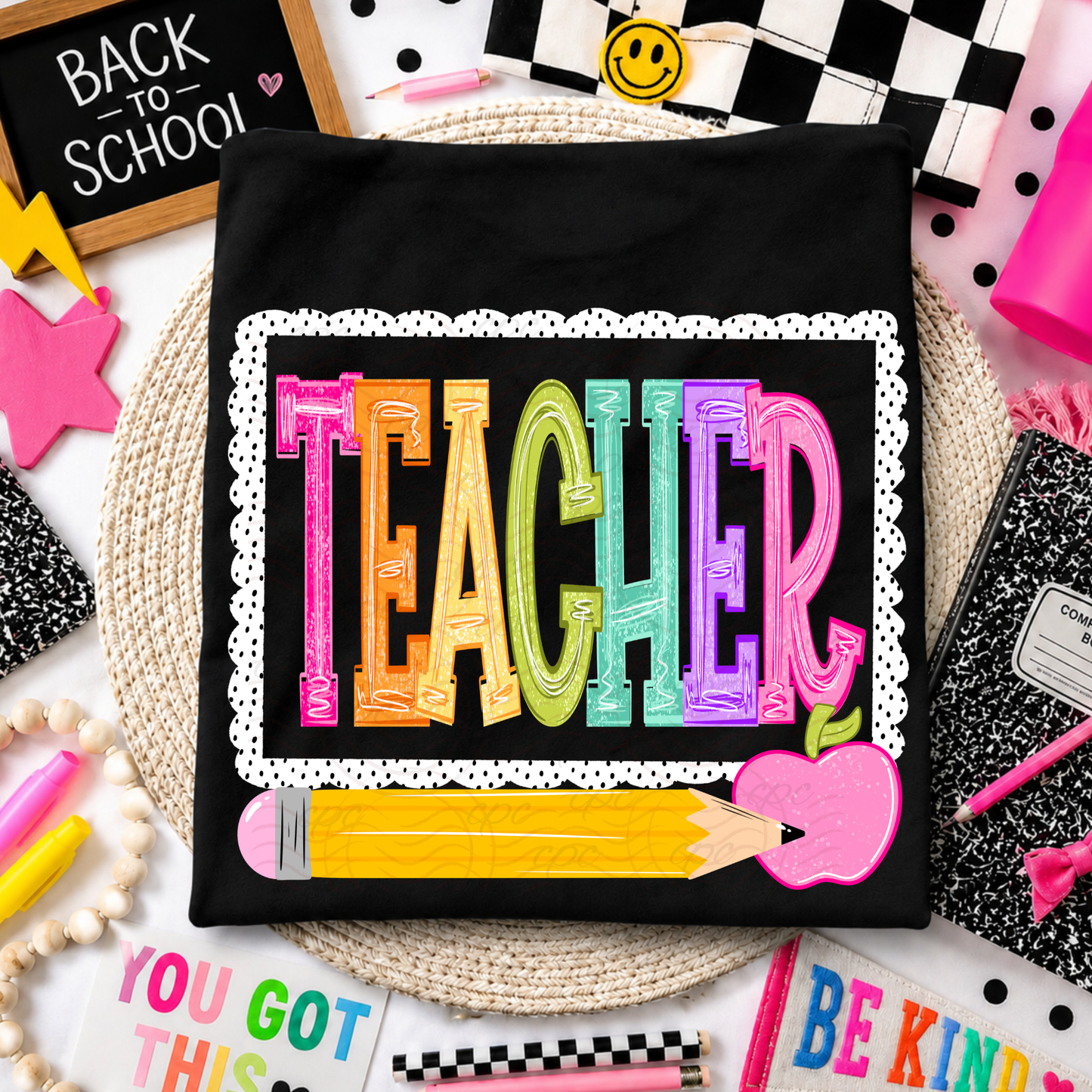 Dotted Frame Grades And School Professions