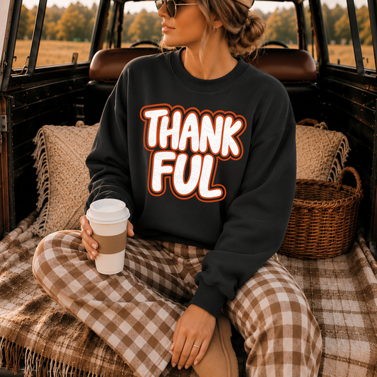 Thankful Outlined