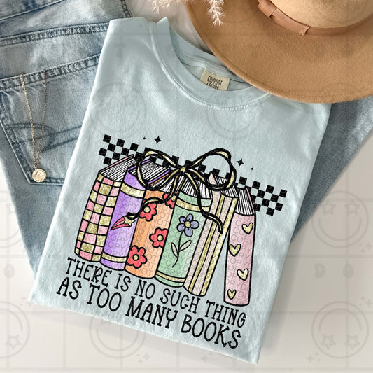 There Is No Such Thing As Too Many Books