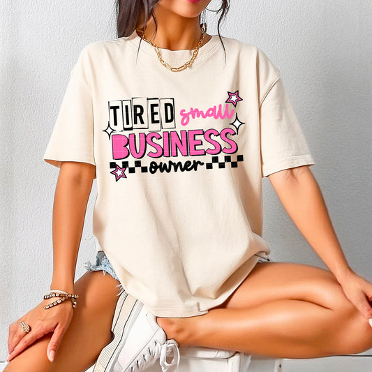 Tired Small Business Owner