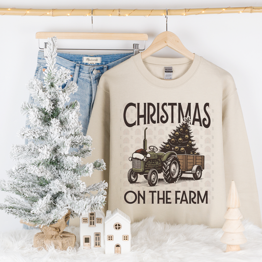 Tractor Christmas On The Farm