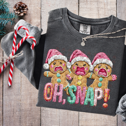 Trio Of Gingerbread Oh Snap