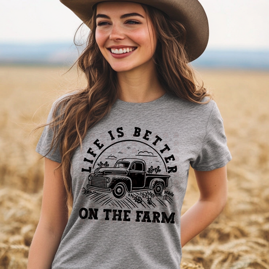 Truck Life Is Better On The Farm