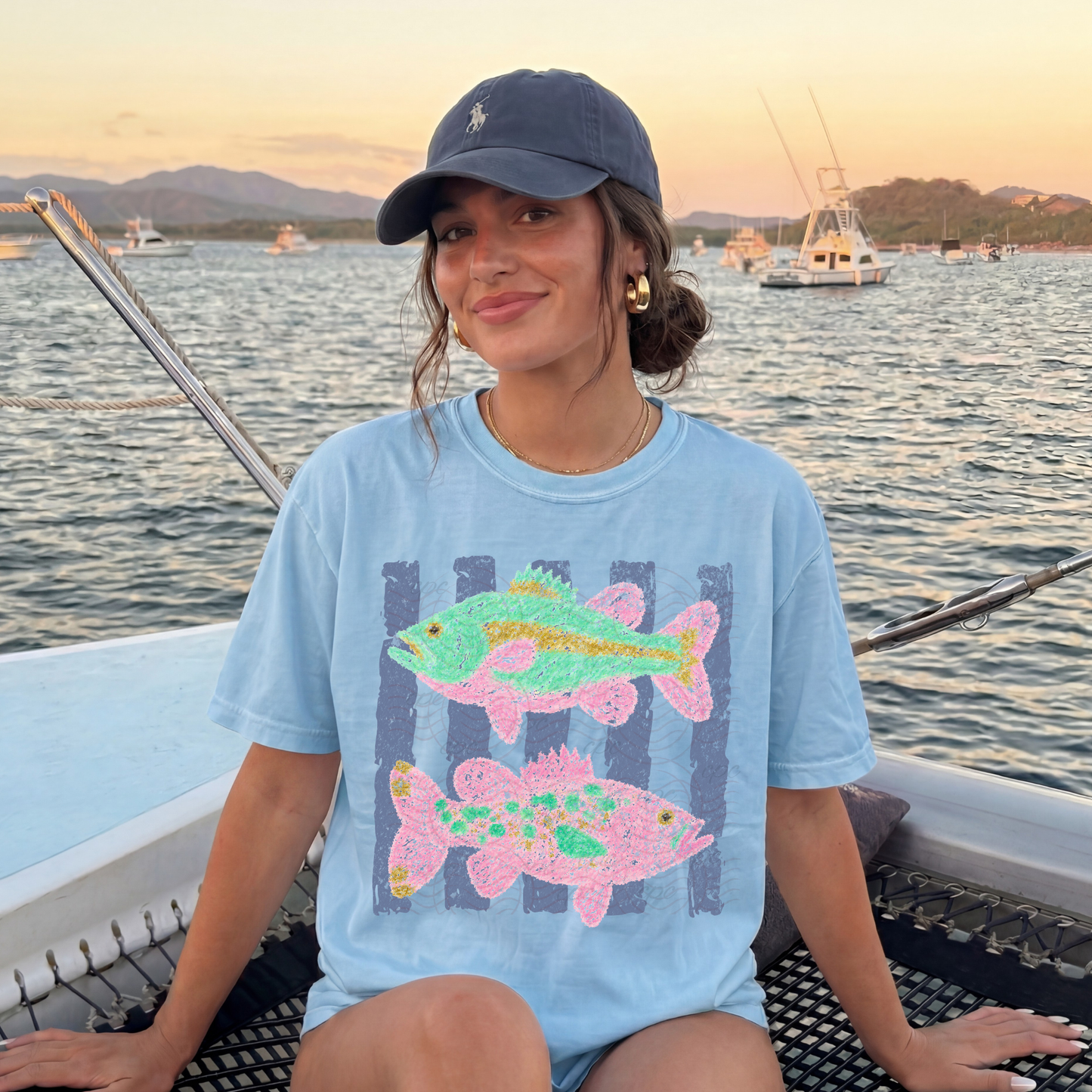 Two Summer Stripes Fish