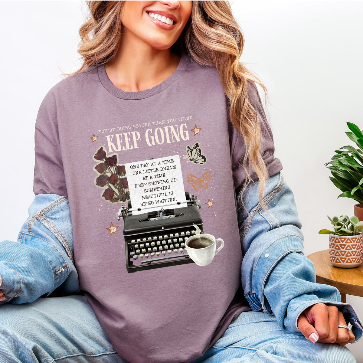 Typewriter Keep Going