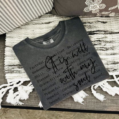 Typography It Is Well