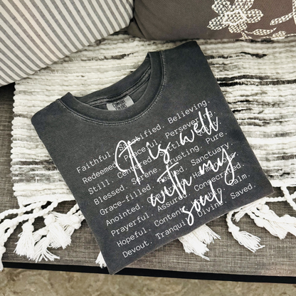 Typography It Is Well