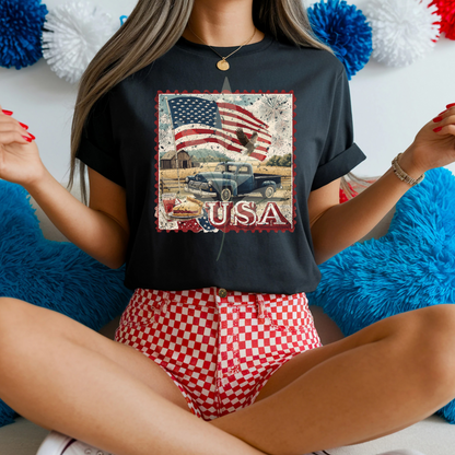 Vintage USA Stamp