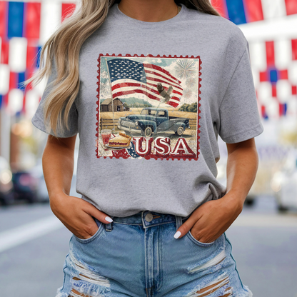 Vintage USA Stamp