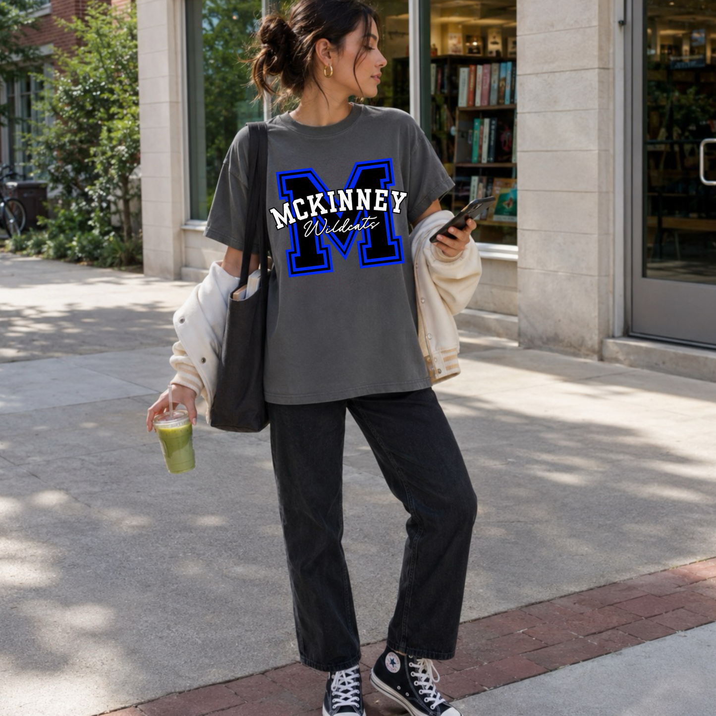 CUSTOMIZABLE - Varsity Initial School Spirit