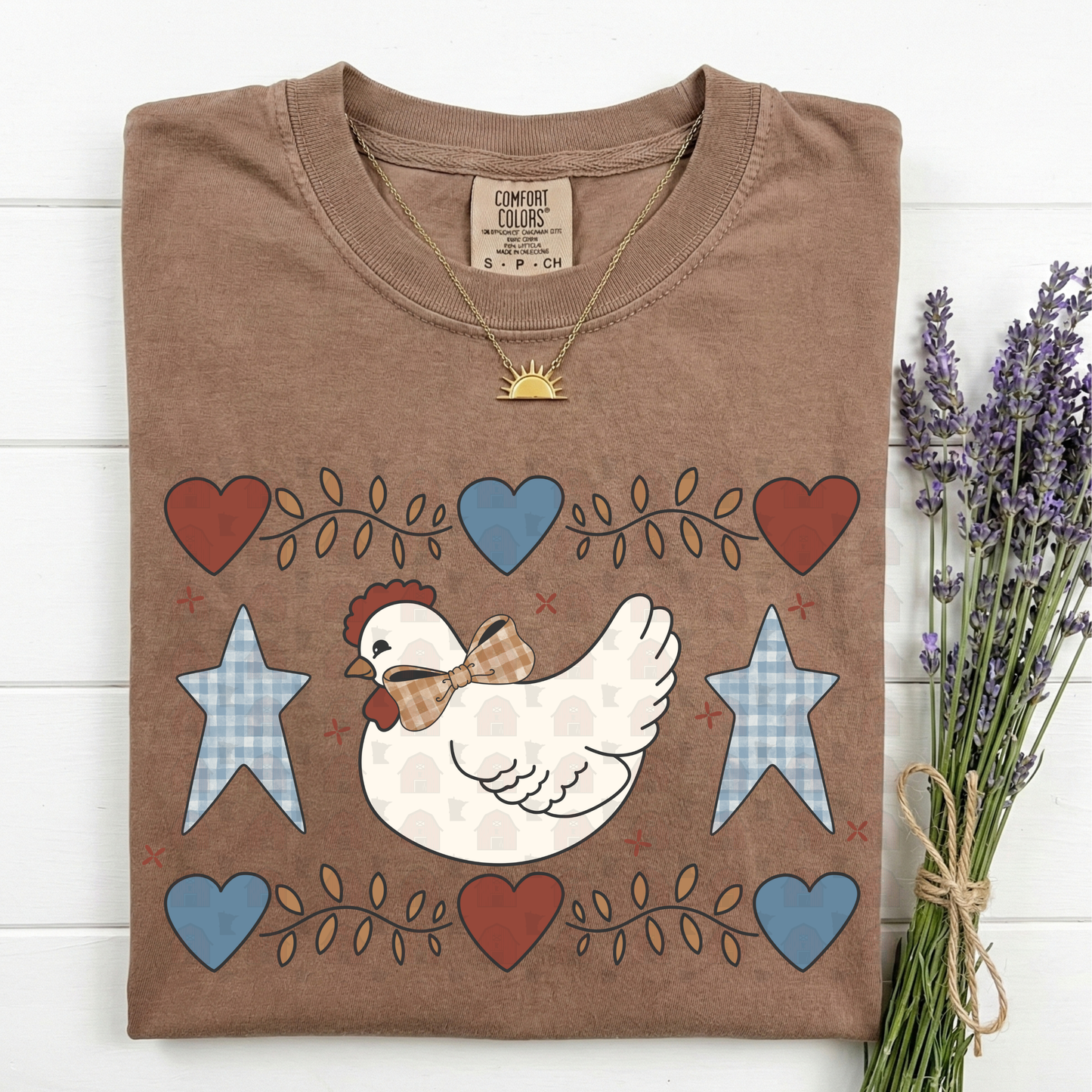 Vintage Americana Hen