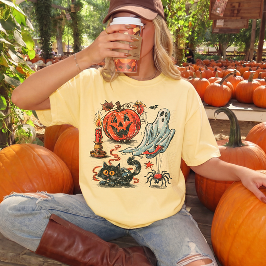 Vintage Distressed Halloween