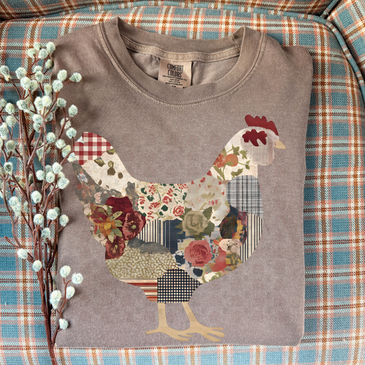 Vintage Patch Chicken